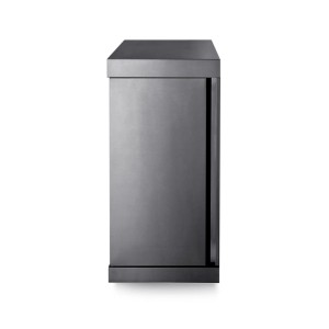 MyOutdoorKitchen Modul mit Schrank Small Black Collection für Outdoorküchen.