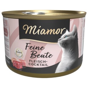 Miamor Katzen-Nassfutter Feine Beute Fleischvielfalt 185 g