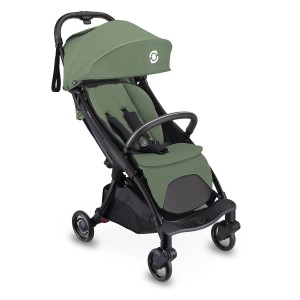 Globber Stroll Lite Buggy für Baby und Kleinkind 1-Hand-Falt-Automatik Leichtgewicht 5/6 Zoll Bereifung Olive Grün