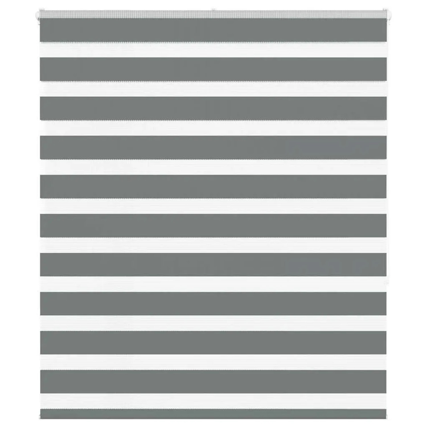 vidaXL Doppelrollo Dunkelgrau 120x150 cm Stoffbreite 115,9 cm Polyester 401 günstig online kaufen