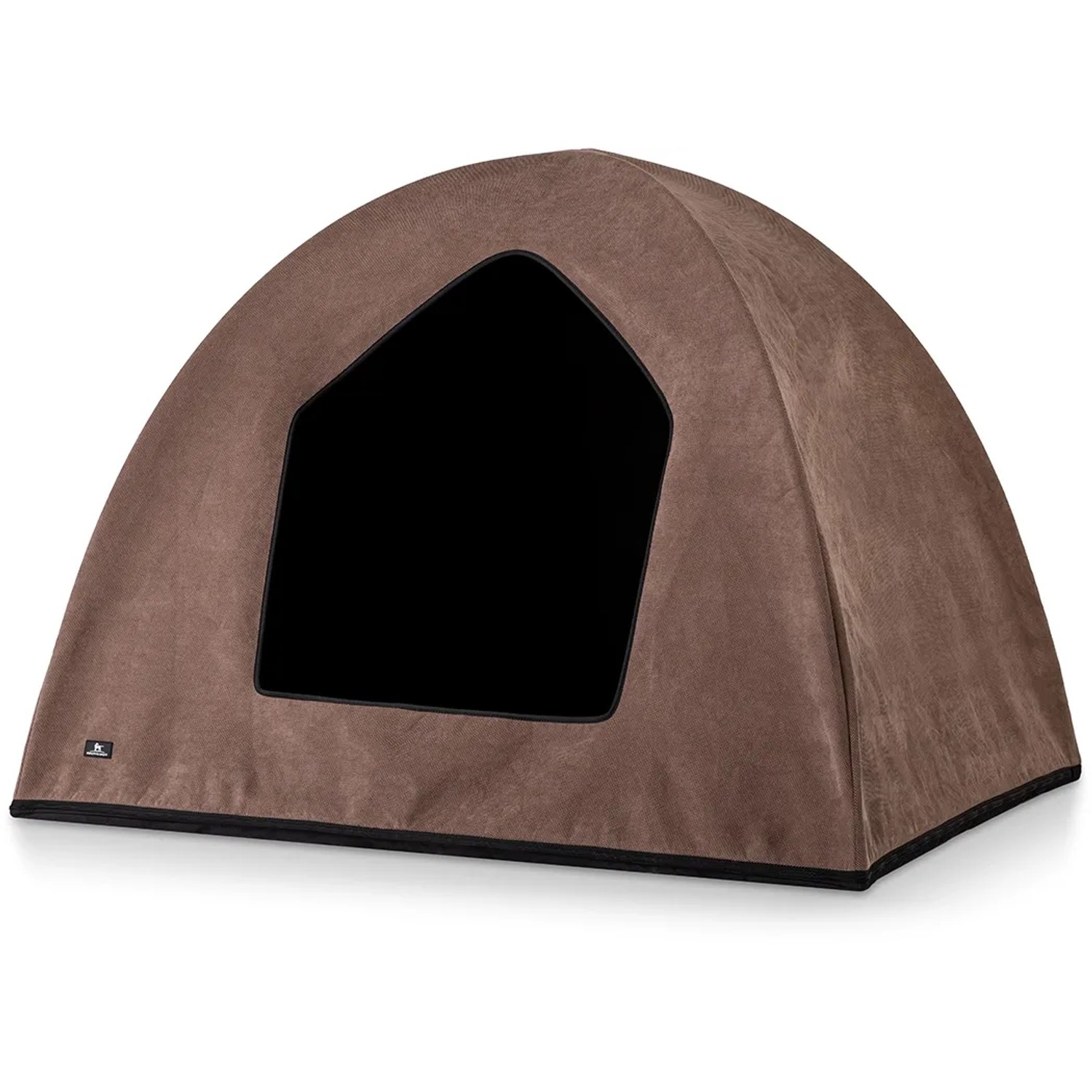 Knuffelwuff Hundehöhle Yucatan Velours XXL 120 x 100 x 95cm Braun
