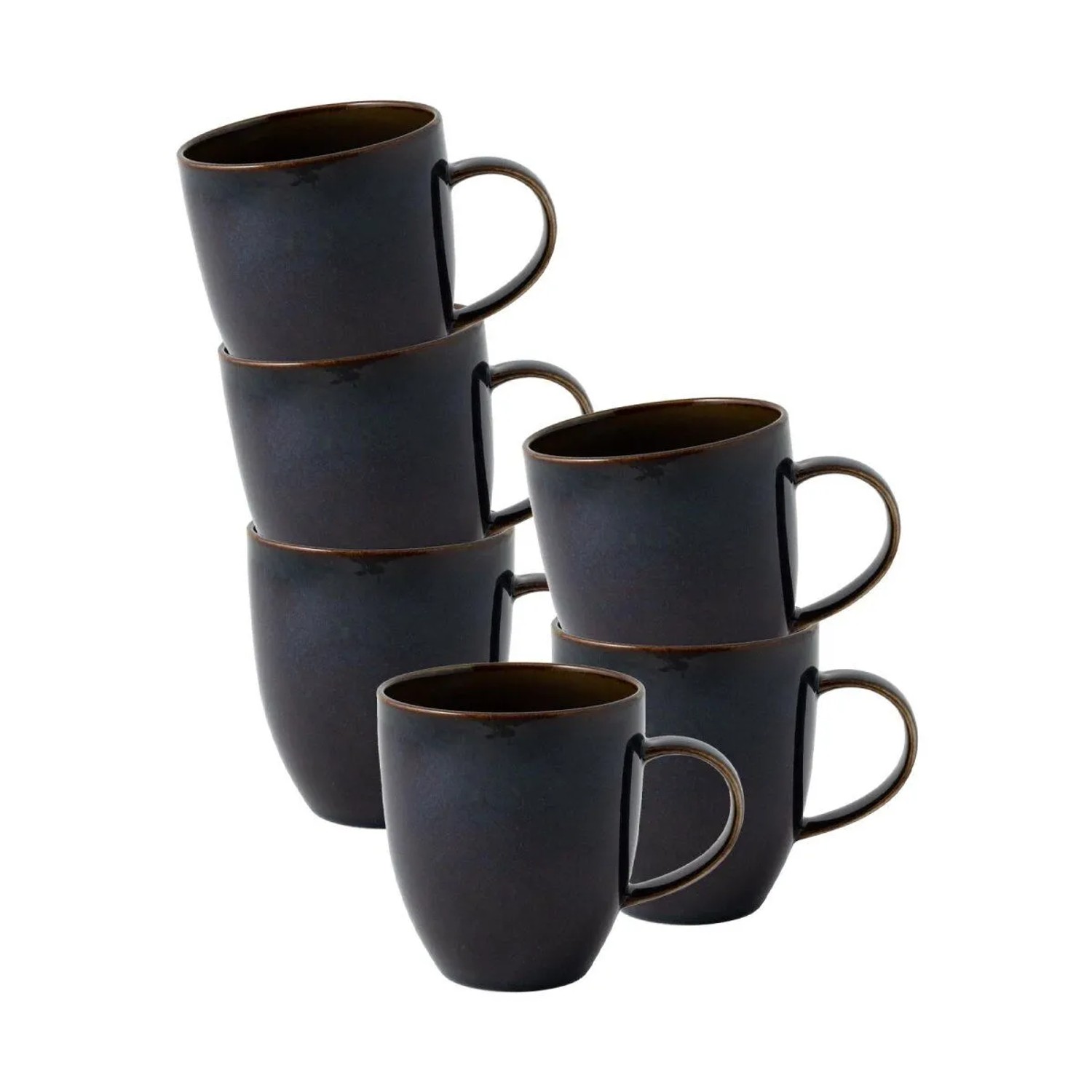 like. by Villeroy & Boch Crafted Kaffeebecher 358 ml 6er Set Denim