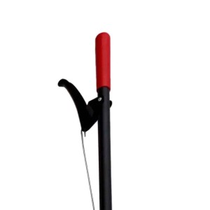 Galaflor Greifzange für Dosen und Müll mit rotem Griff und schwarzem Greifarm.