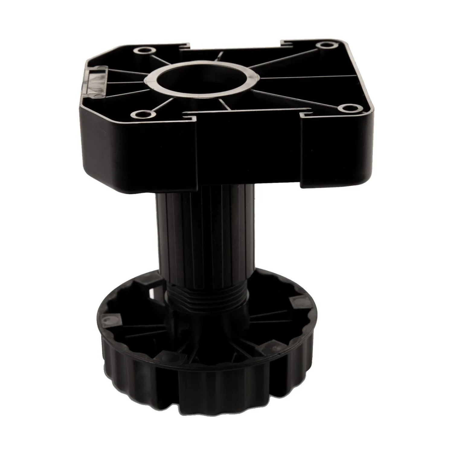 SOTECH 4er Set Möbelfüße Schwarz mit Sockelhöhe 110 mm