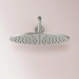 Runde Ideal Standard Kopfbrause Idealrain Atelier Ø300 mm in Silver Storm.