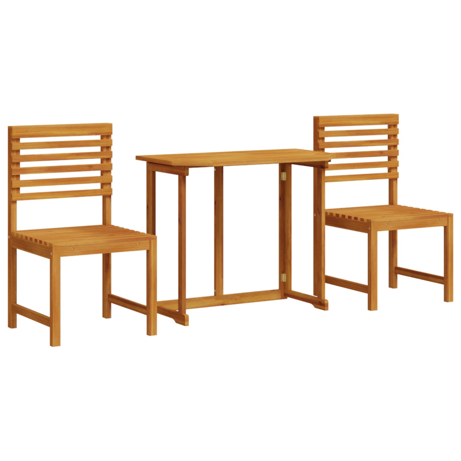 vidaXL 3-tlg Garten-Bistroset Massivholz Akazie 3328694 günstig online kaufen