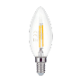 Dimmbare LED-Kerze E14, 2W, 180lm, 2700K, Warmweiß, von Orion Leuchten.