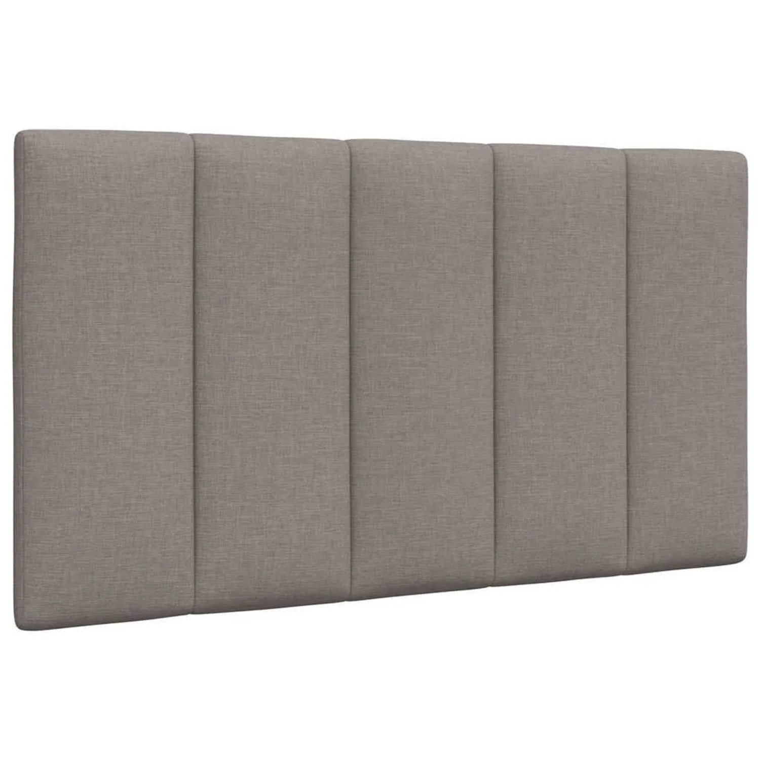 vidaXL Kopfteil-Kissen Hanko Taupe 90 cm Stoff 4019146