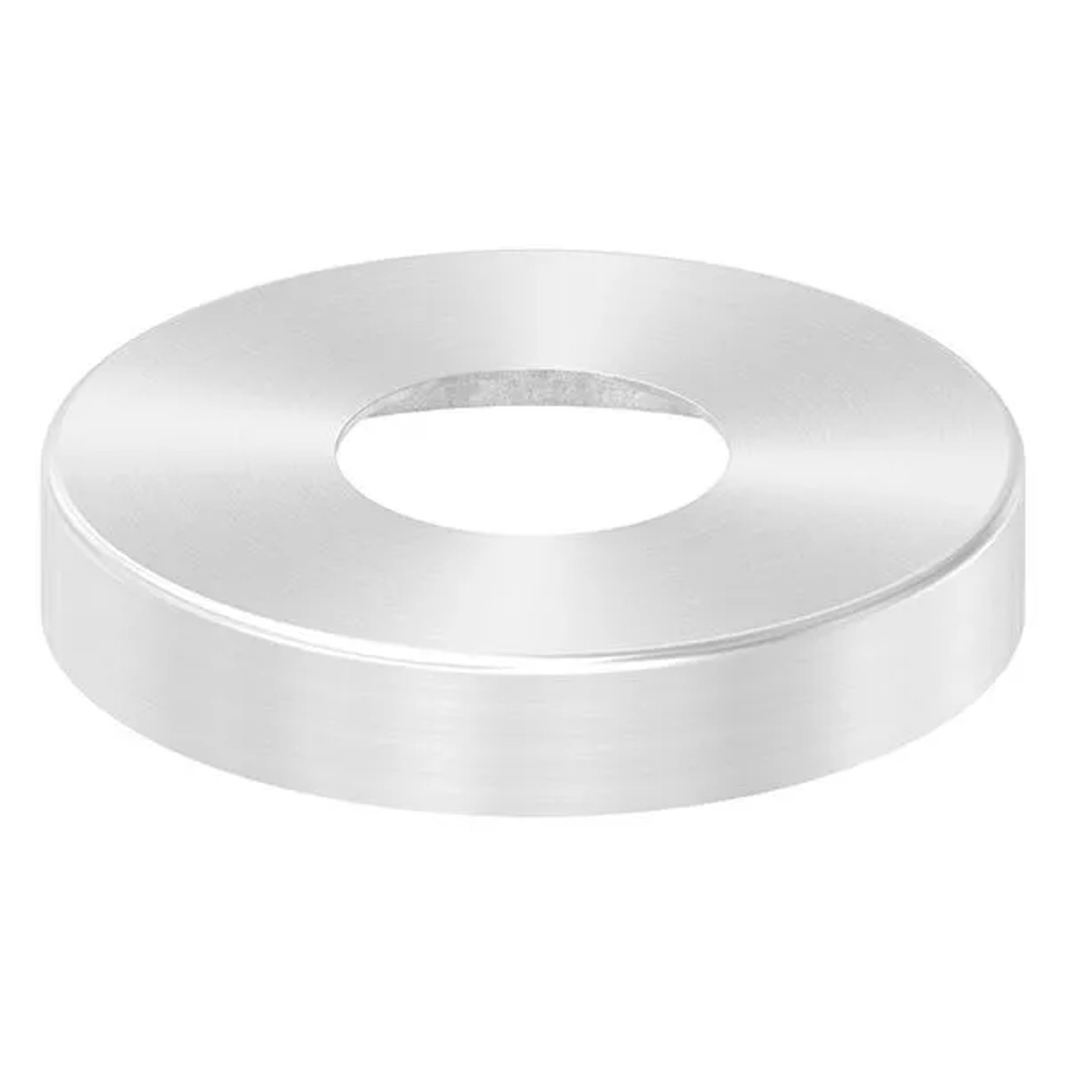 FeNau Abdeckrosette Ø 85x15 mm Für Rundrohr Ø 33,7 mm V2A