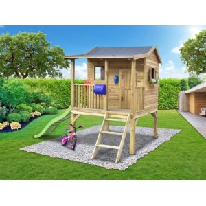 Prestige Garden Stelzenhaus Saloon XL KDI Rutsche