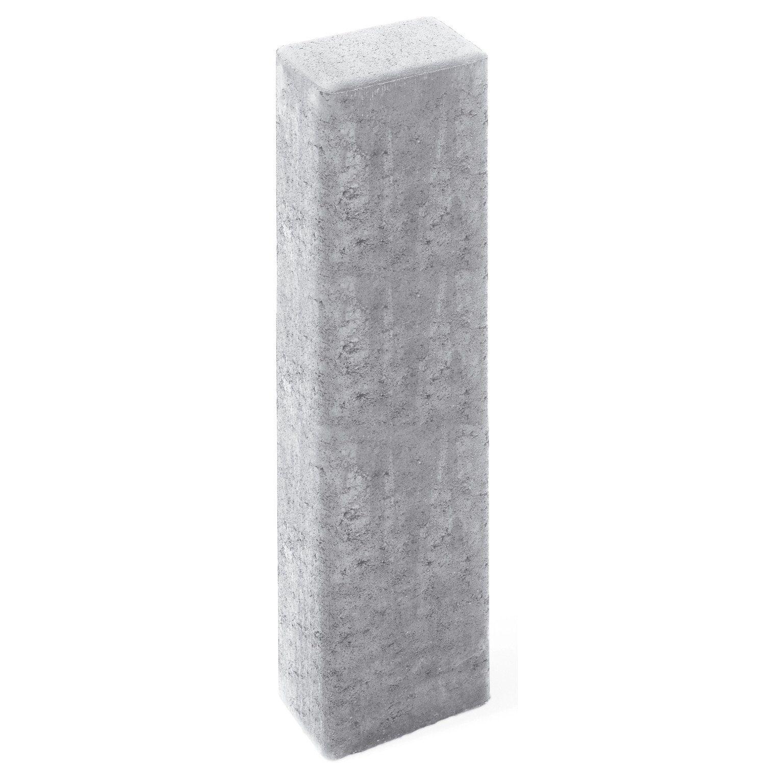 Diephaus Rechteck-Palisade Grau 80 x 16,5 x 12 cm