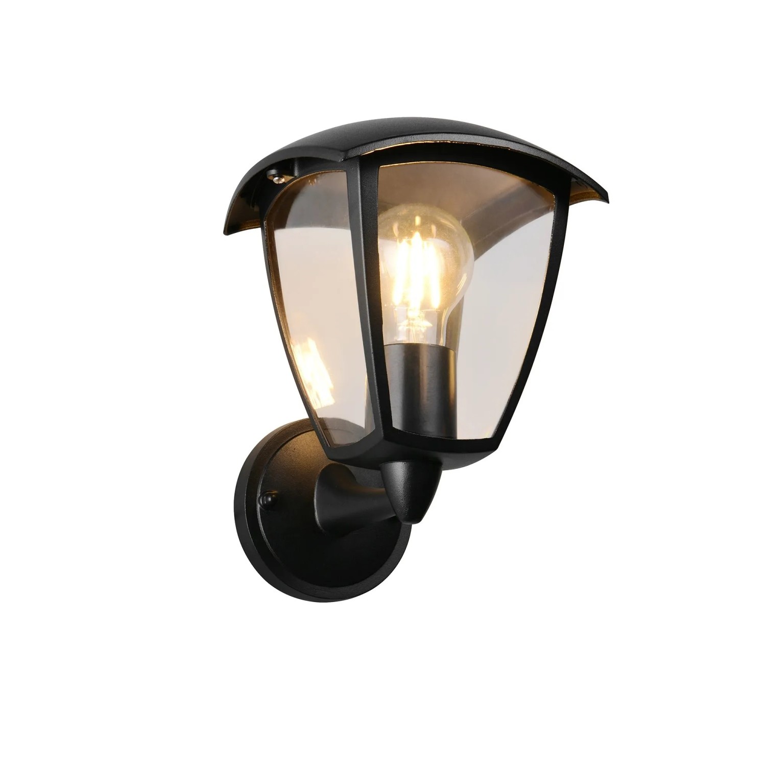 Trio LED-Wandleuchte Venta Schwarz Matt 17 cm x 24 cm x 20 cm