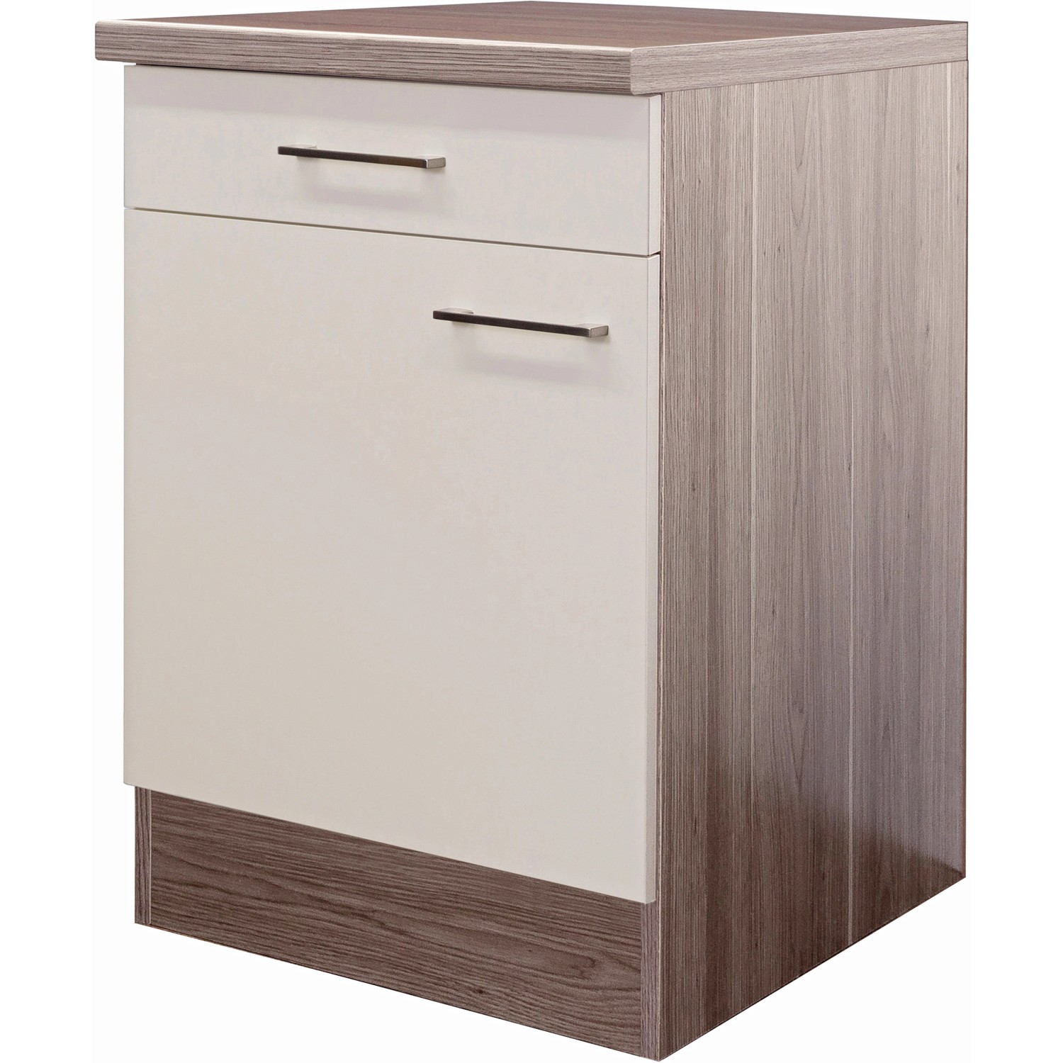 Flex-Well Exclusiv Unterschrank Eico 60 cm Magnolienweiß