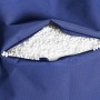Detailansicht: Dunkelblauer Sitting Point Sitzsack Brava (120 l) mit EPS-Perlen Füllung.