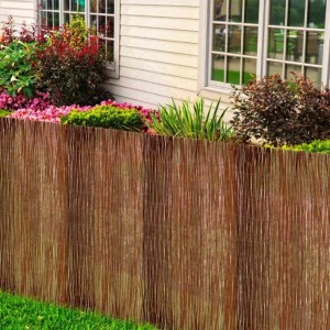vidaXL Weidenzaun Natur 120 x 300 cm Weide 42007979