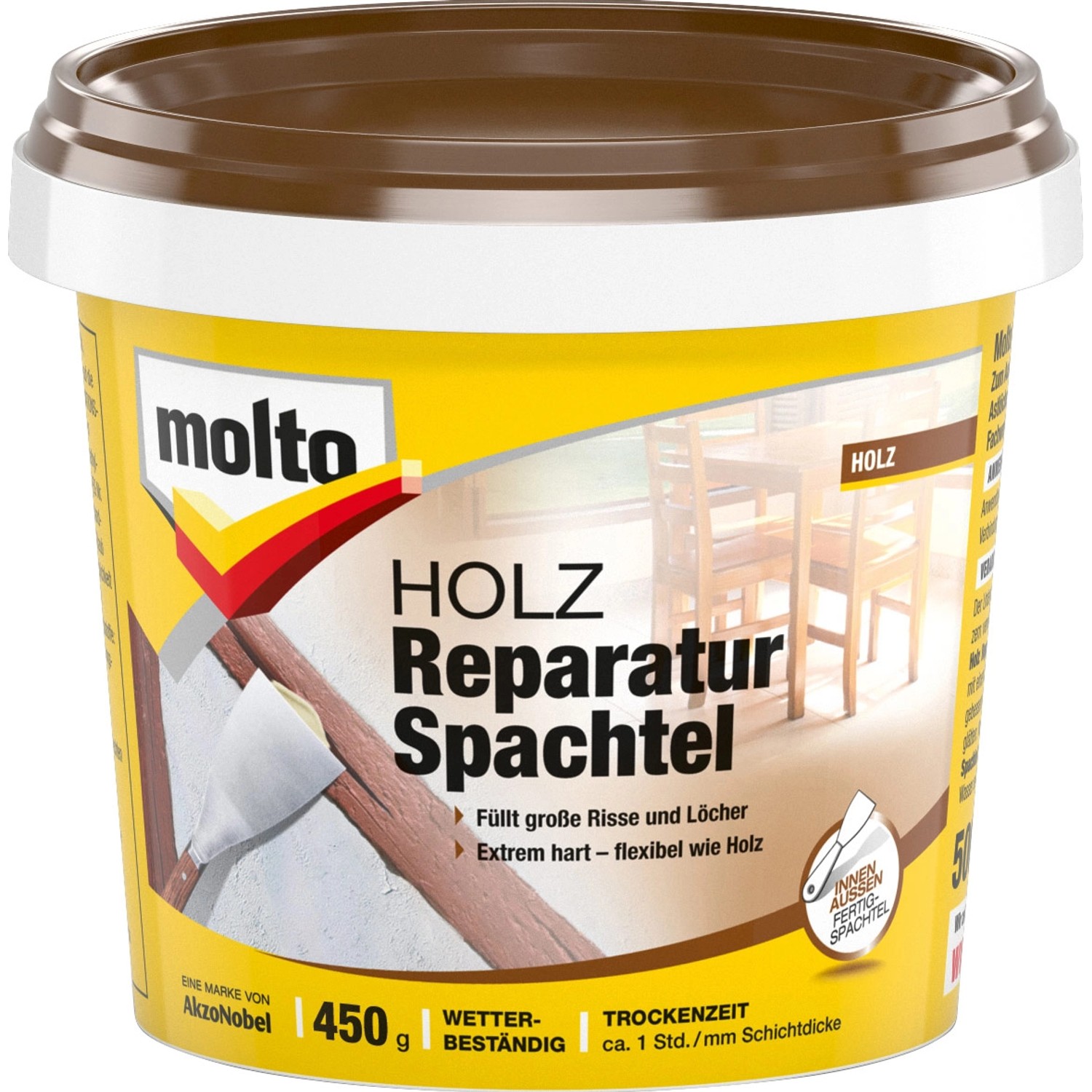 Molto Holz Reparatur Spachtel 450 g