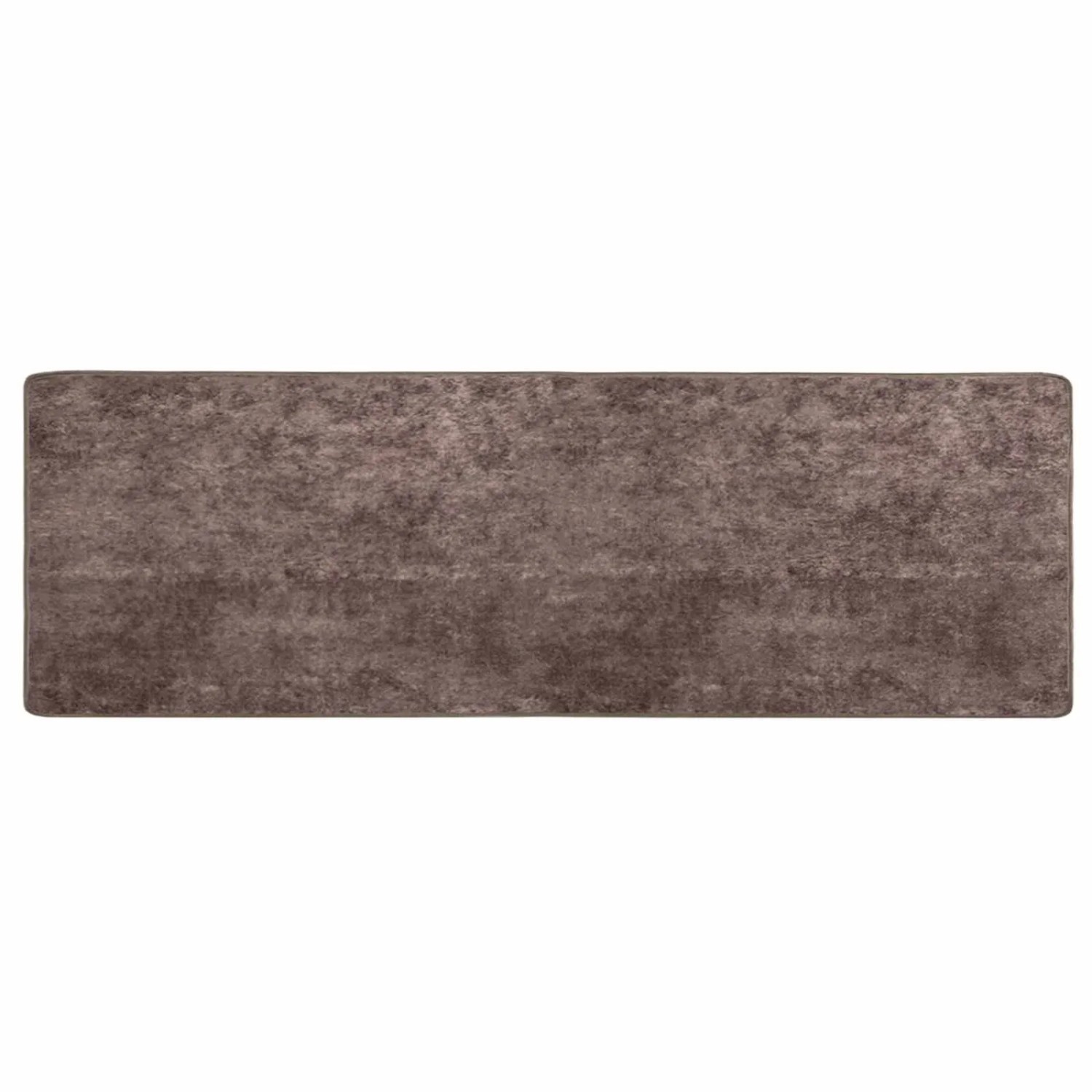 vidaXL Teppichläufer MARSA Grau 300 x 100 cm Polyester und PVC 42023201