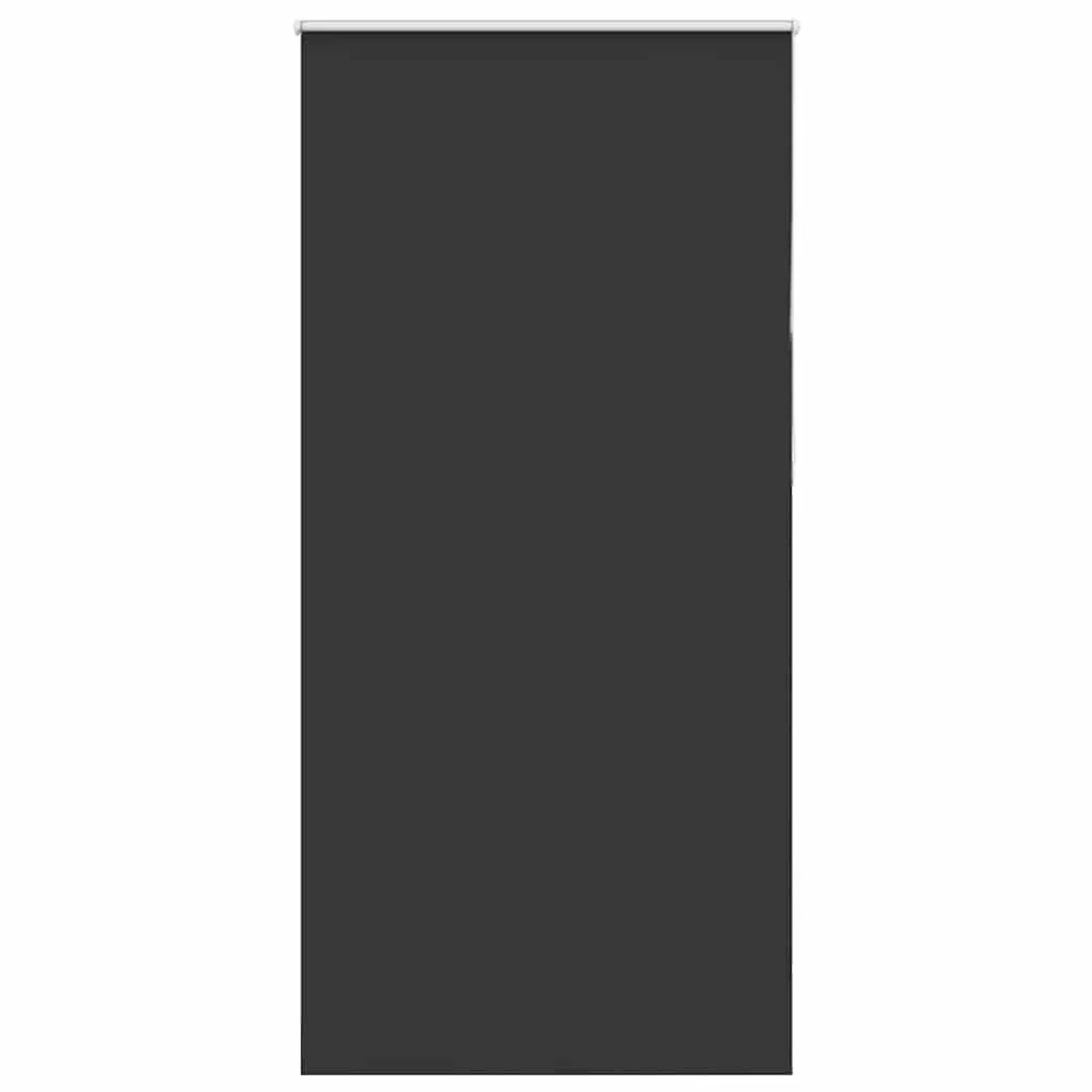 vidaXL Verdunkelungsrollo Schwarz 90x210 cm Stoffbreite 85,7 cm 4010918 günstig online kaufen