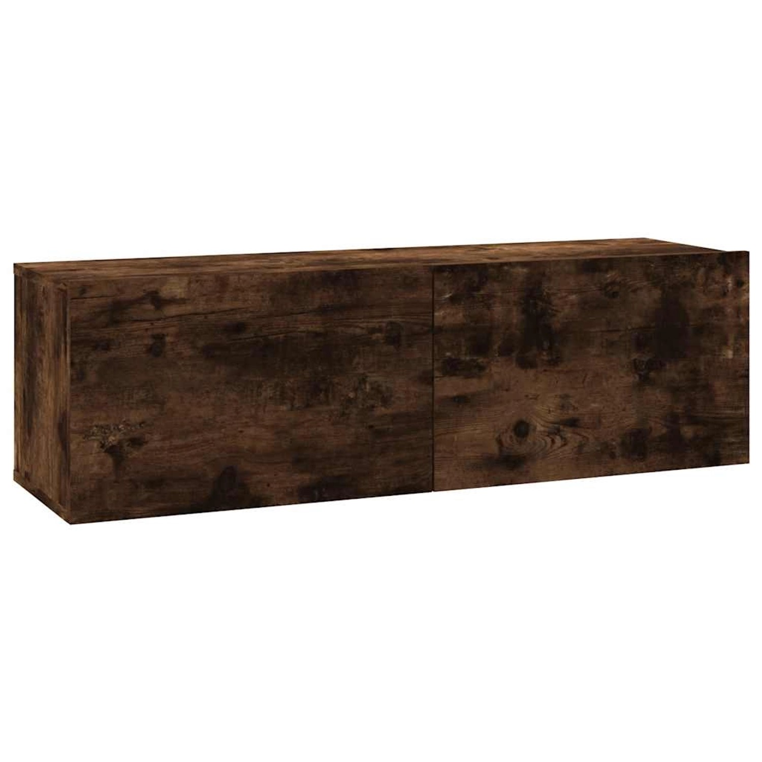 vidaXL TV-Wandschrank Räuchereiche 100x30x30 cm Holzwerkstoff 815096