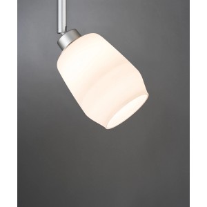 Paulmann URail Lampenschirm Vento Satinglas für Schienensystem, 9,5x8x5cm.