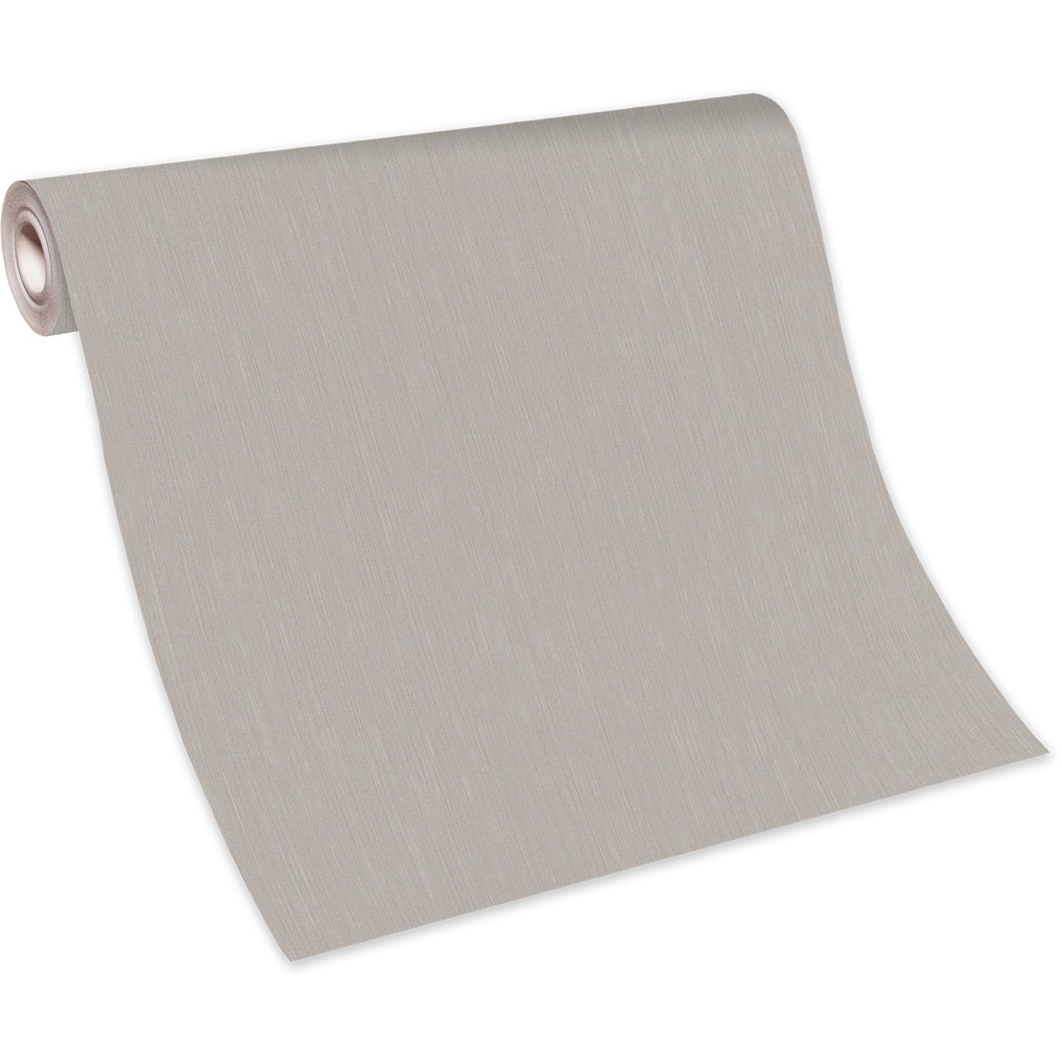 Rolle Erismann Vliestapete Guido Maria Kretschmer Uni Taupe mit leichter Struktur.