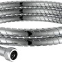Chromfarbener Eisl Brauseschlauch JM175MKCR PLUS, 175 cm, aus Edelstahl.