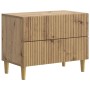vidaXL Nachttisch Artisan-Eiche 62 x 34,5 x 48 cm Holzwerkstoff 894554