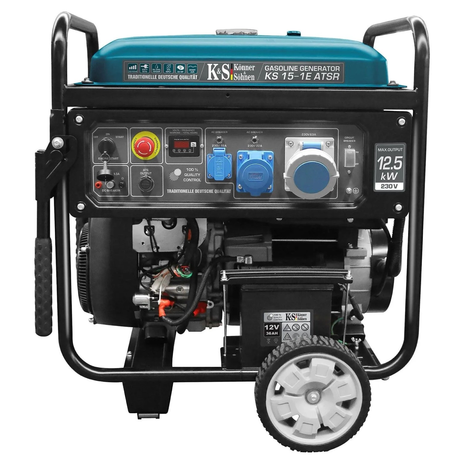 Könner & Söhnen Benzin-Generator KS 15-1E ATSR