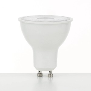 Dimmbare LED-Reflektorlampe GU10, 8W, warmweiß, von Orion Leuchten.