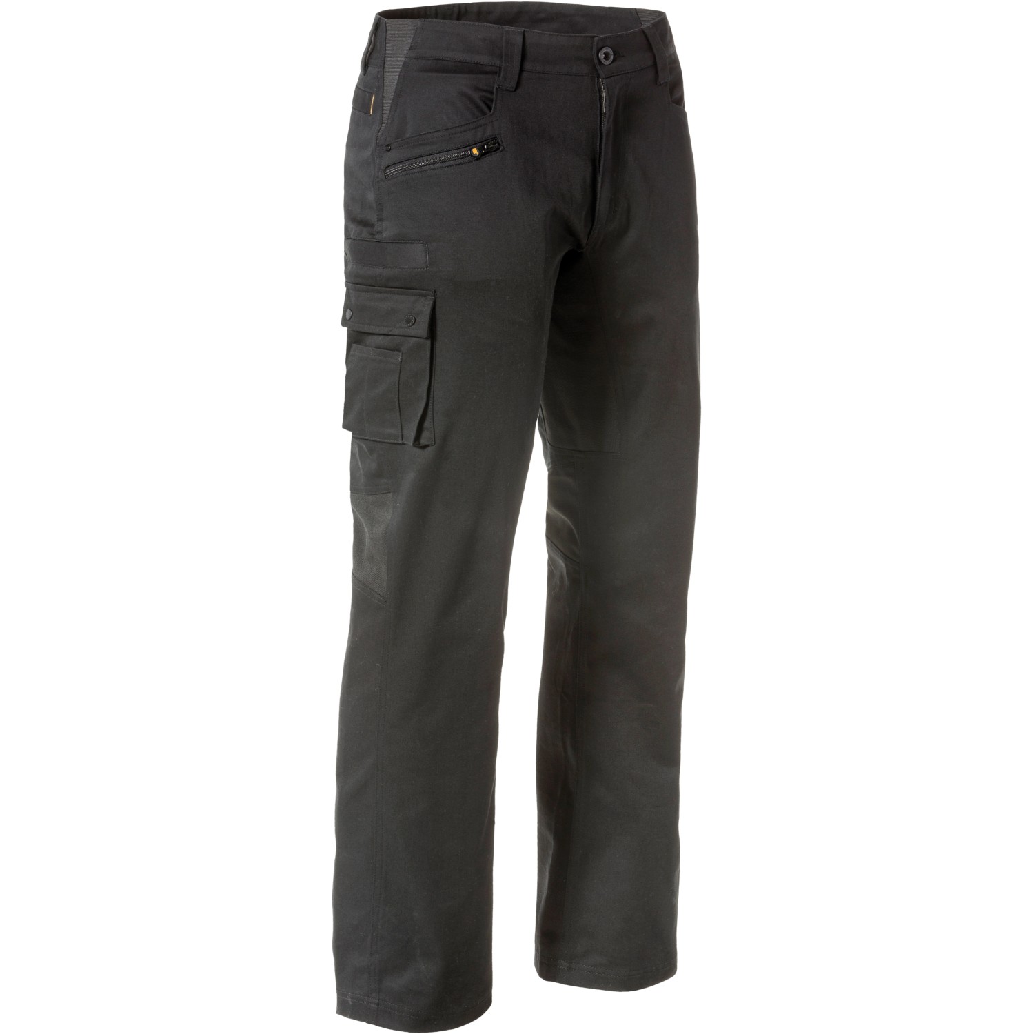 Schwarze Cat Arbeitshose Operator, Größe 32x30, mit vielen Taschen.