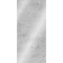 Hochglanz Duschrückwand in Stein Grau Hell, 255x150cm, fugenlose Wandverkleidung für Bad & Dusche.