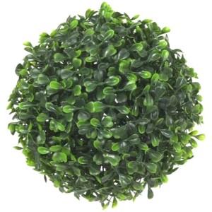 Grüne Deko Buchsbaumkugel, Ø 20cm, für Innen- und Außendekoration.