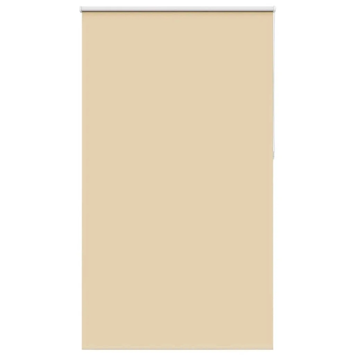 vidaXL Verdunkelungsrollo Beige 125x230 cm Stoffbreite 121,6 cm 4010821