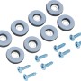 8 Ultra-Gleiter Ø 22mm mit Schrauben für Möbel. Bodenschutz für Laminat, Parkett und Teppich.