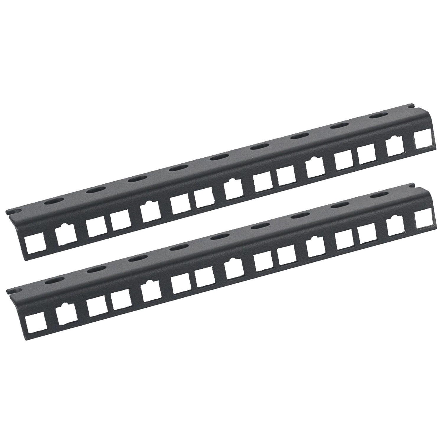 HMF 66805 Rackschiene für Serverschrank 2 Stück 10 Zoll 5 HE Schwarz günstig online kaufen