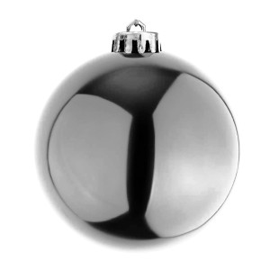 Mojawo Mega  Christbaumkugeln Weihnachtsbaumkugeln Baumschmuck Baumkugel Silber 30cm