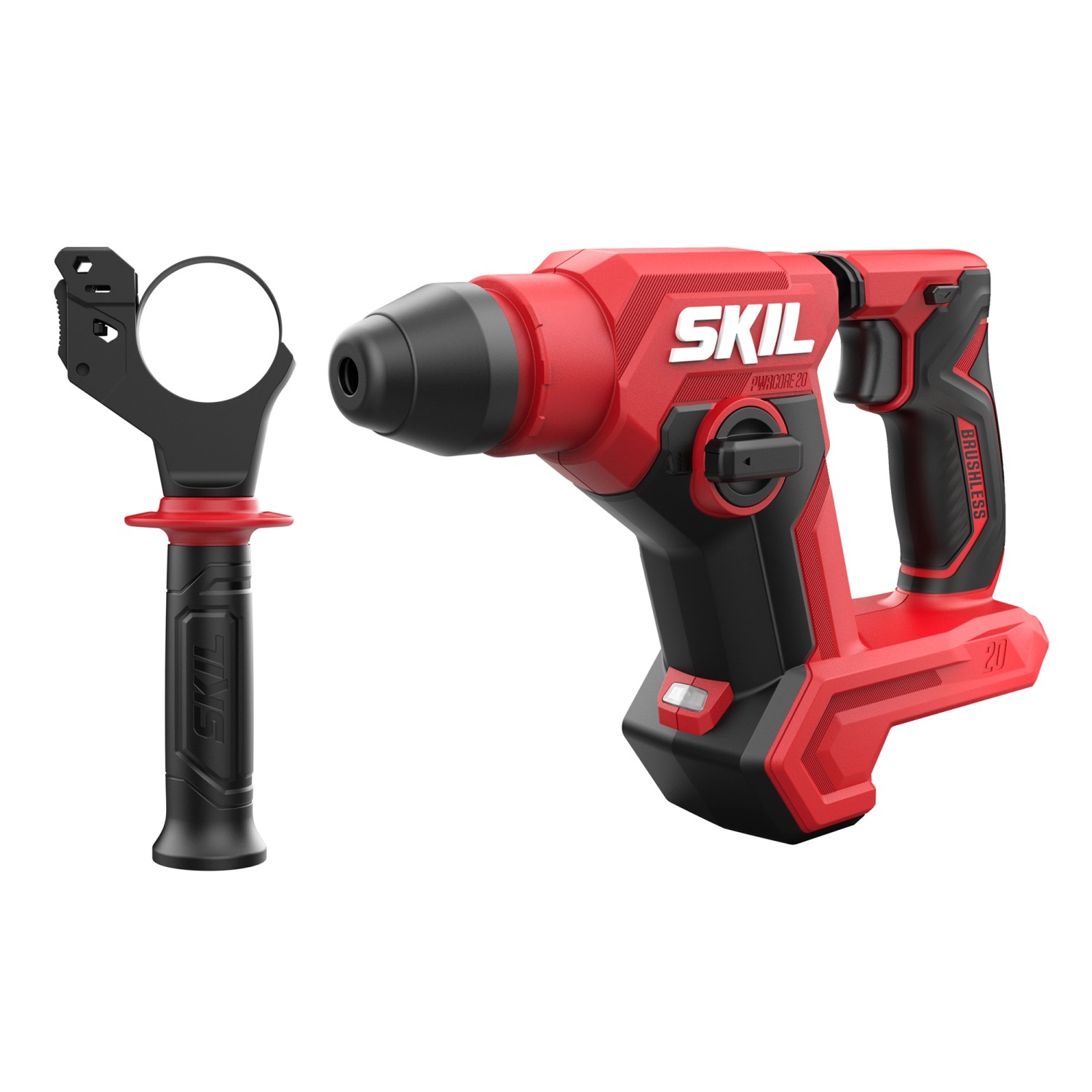 Skil Akku Bohrhammer 3821CA 1,5 J Bürstenlos SDS+ Ohne 20 V Akku & Ladegerät