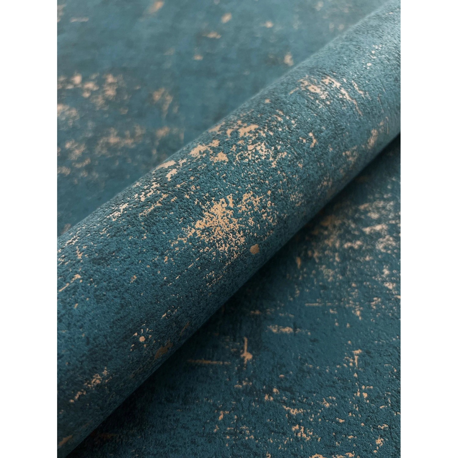 Newroom Vliestapete Kiba Night Blue Beton Modern FSC®