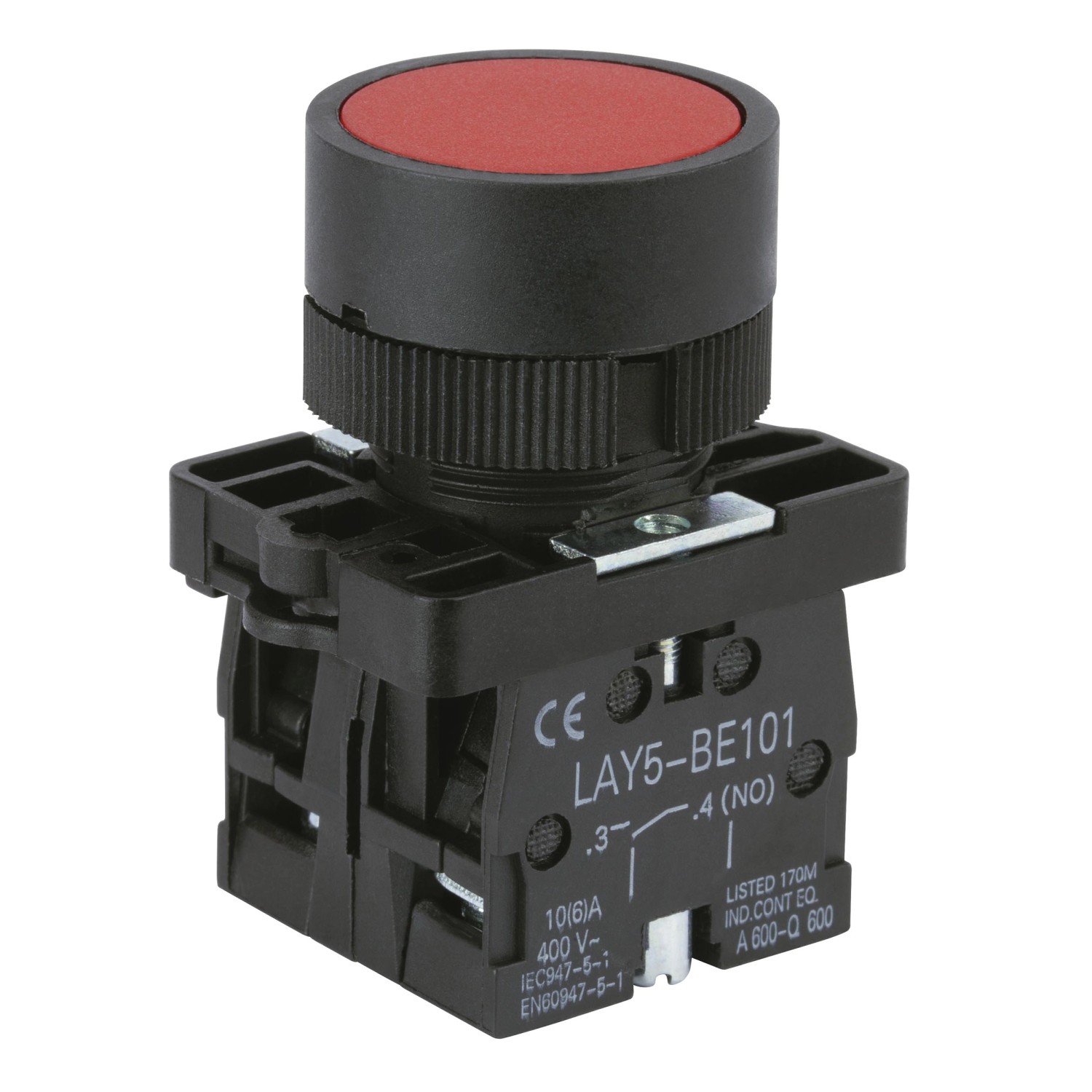 Sintron Drucktaster Rot Bündig Serie IN1