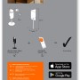 Produktinformationen zur Ledvance Smart+ WiFi Tischlampe Decor Twist Schwarz, 39,2 cm.
