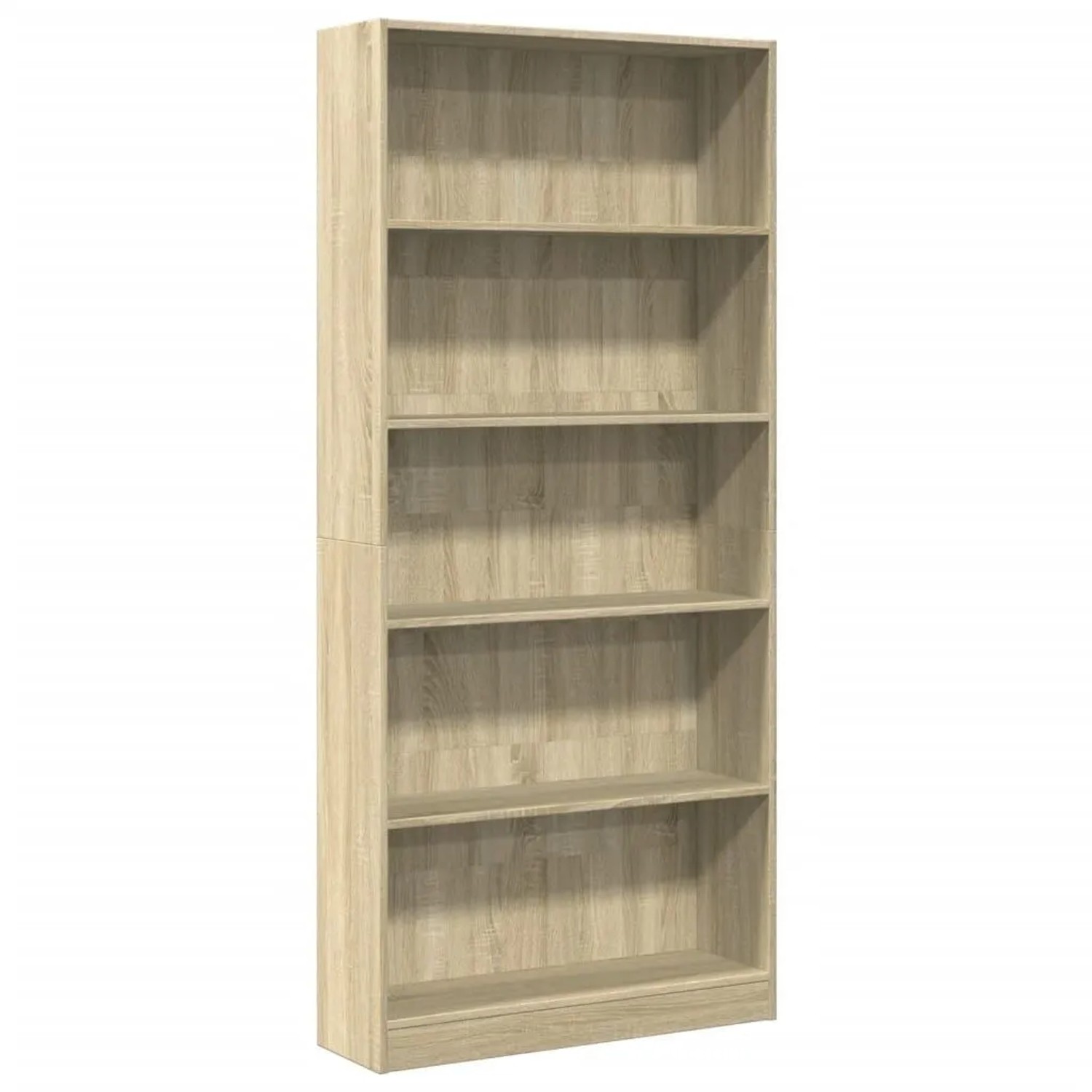 vidaXL Bücherregal Sonoma-Eiche 80 x 24 x 176 cm Holzwerkstoff 857855 günstig online kaufen