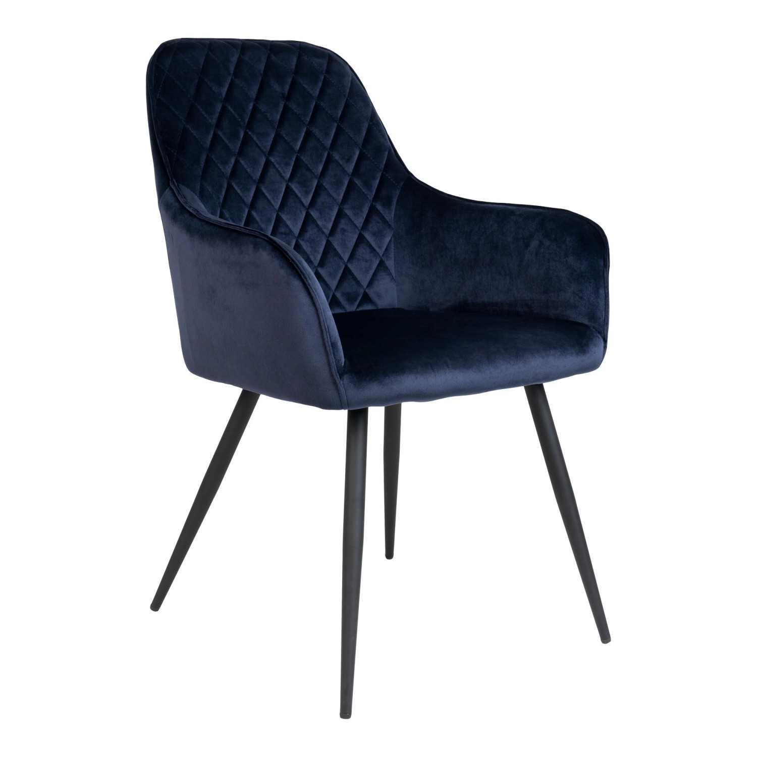 ebuy24 Hasse Esszimmerstuhl Velour Blau günstig online kaufen