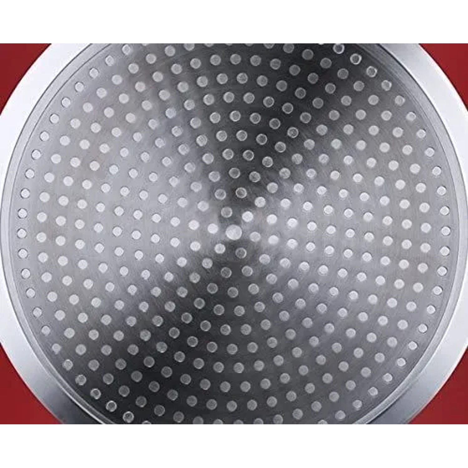GSW Bratpfanne Ceramica Beige 24cm: Induktionsgeeigneter FerroTherm®Boden mit Punktmuster. Robust und kratzfest.