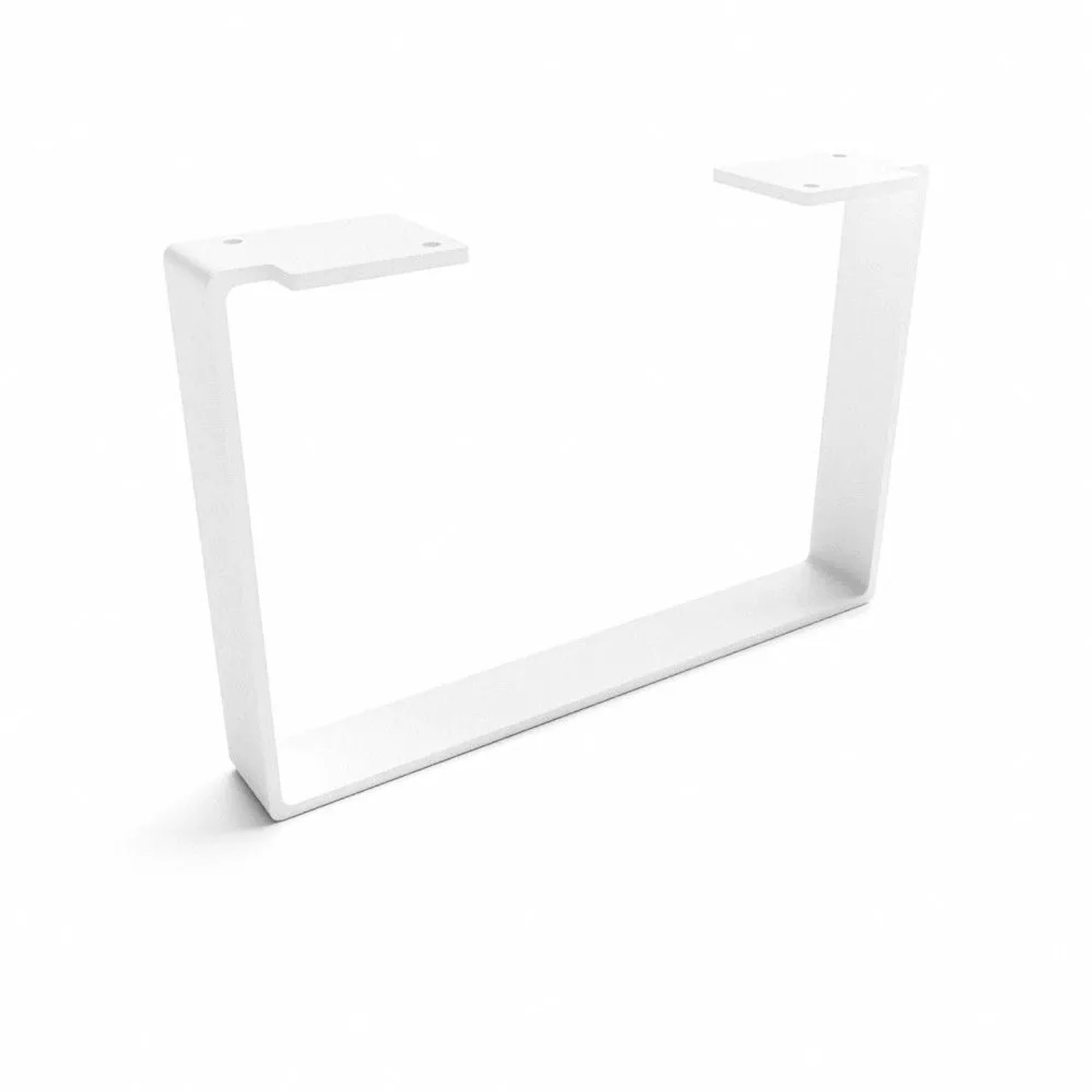 HEVVA Möbelbein LUXEMBURG 20 cm Hoch 30 cm Tief 1 Fuß Weiß