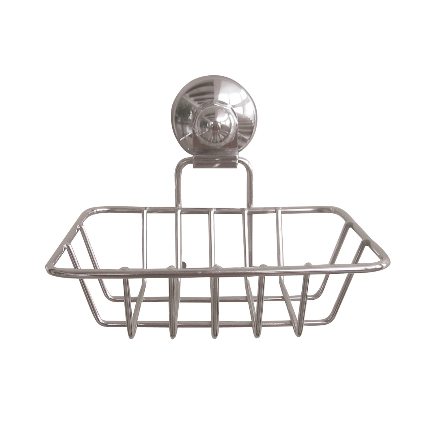 MSV Seifenablage Super Ventouses Chromstahl 14 cm x 11,7 cm x 11,5 cm Silbe günstig online kaufen