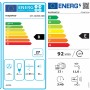 Energieeffizienzlabel für Respekta Küchengeräte: Herd, Dunstabzugshaube, Geschirrspüler, Kühlschrank.