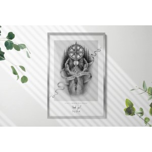 Tulup Bilderrahmen Bilderrahmen für die Wand 60x80 cm Silber Bilderrahmen Foto Rahmen Posterrahmen
