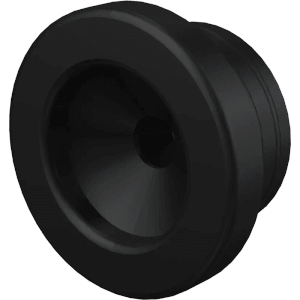 Alcadrain Gumminippel S0688-ND 36/10, schwarz, für Siphonanschlüsse.