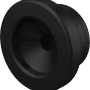 Alcadrain Gumminippel S0688-ND 36/10, schwarz, für Siphonanschlüsse.