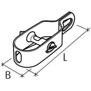 Conacord Drahtspanner 10 cm Grün